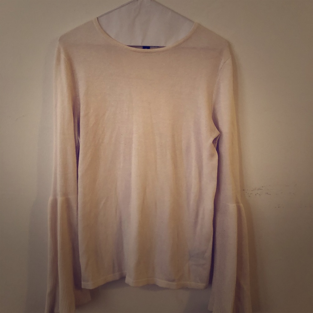 Bell sleeve sweater